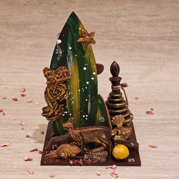 Calendrier de l'Avent composition animale