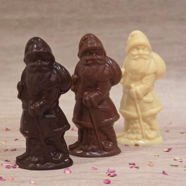 Père Noël à la hotte