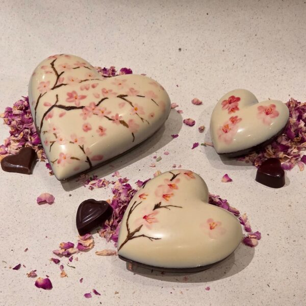 Cœur fleurs de cerisier